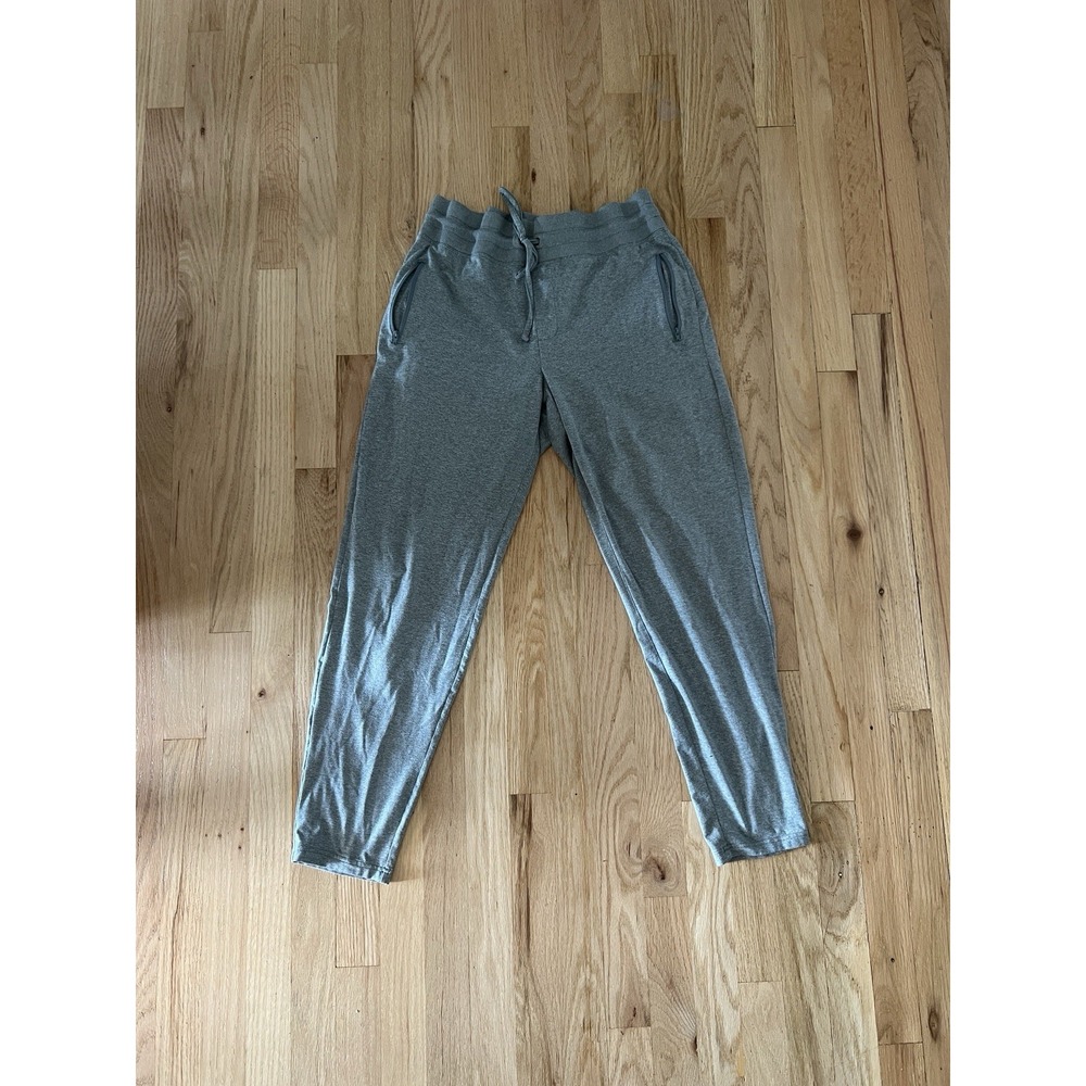 Marika Womens Joggers Pants XXL Taupe Heather Zipper Pockets Drawstring Waist